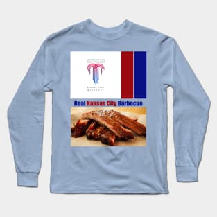 Real Kansas City Barbecue Long Sleeve T-Shirt